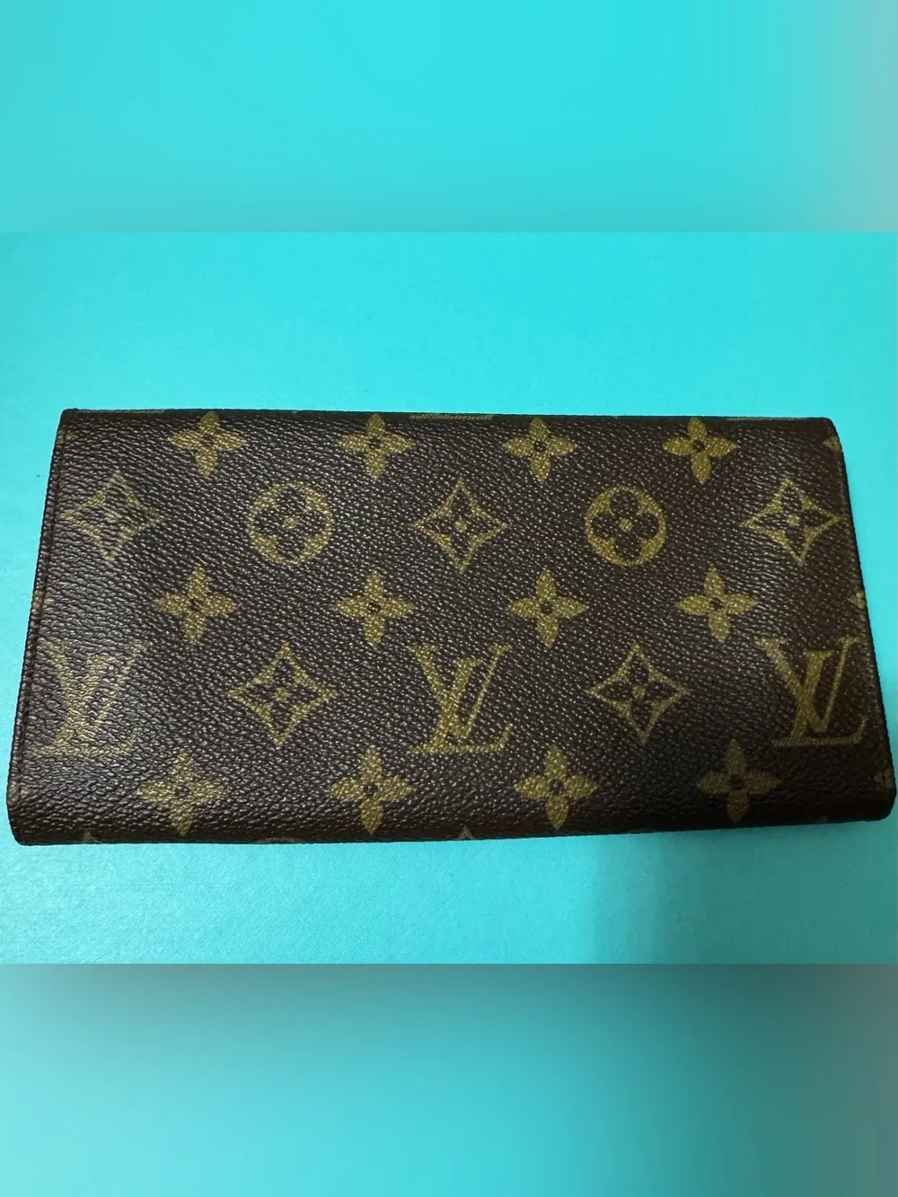 Louis Vuitton Brown Monogram Envelope Wallet